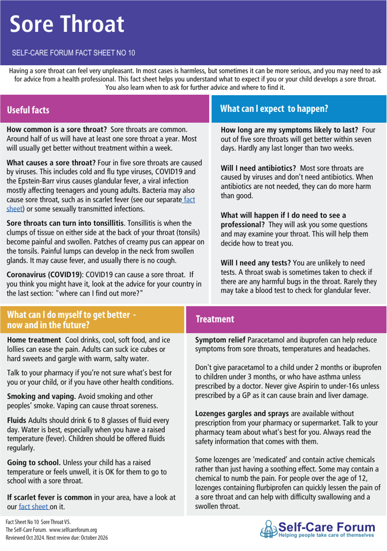 Fact sheet 10